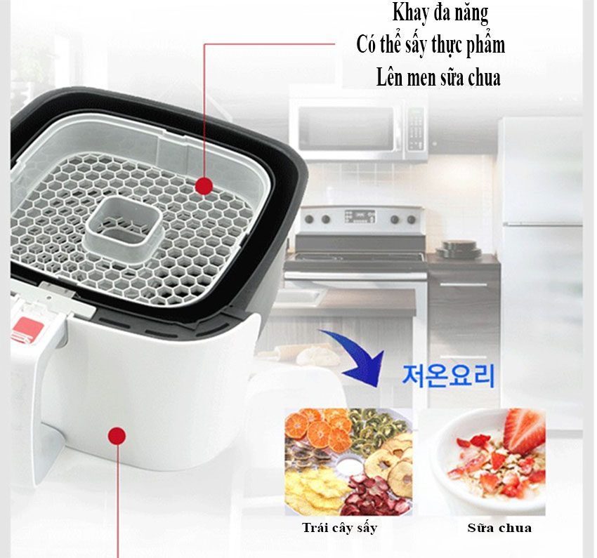 Khay đa năng của Nồi chiên không dầu Kochstar KSEAO-3000