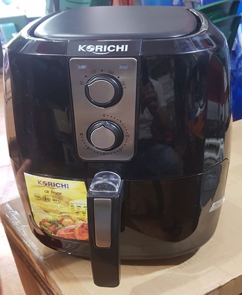 Bảng điều khiển của Nồi chiên không dầu Korichi  KRC-6155