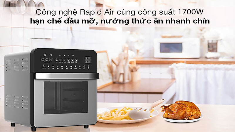 Nồi chiên không dầu Kuvings KAF-200B - Hàng chính hãng