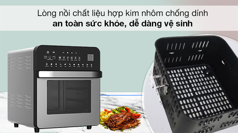 Nồi chiên không dầu Kuvings KAF-200B - Hàng chính hãng