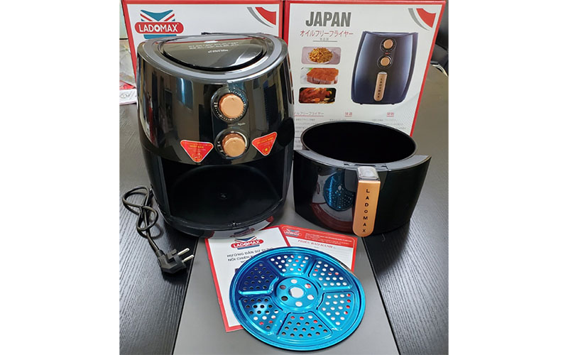 Nồi chiên không dầu Ladomax HA-553