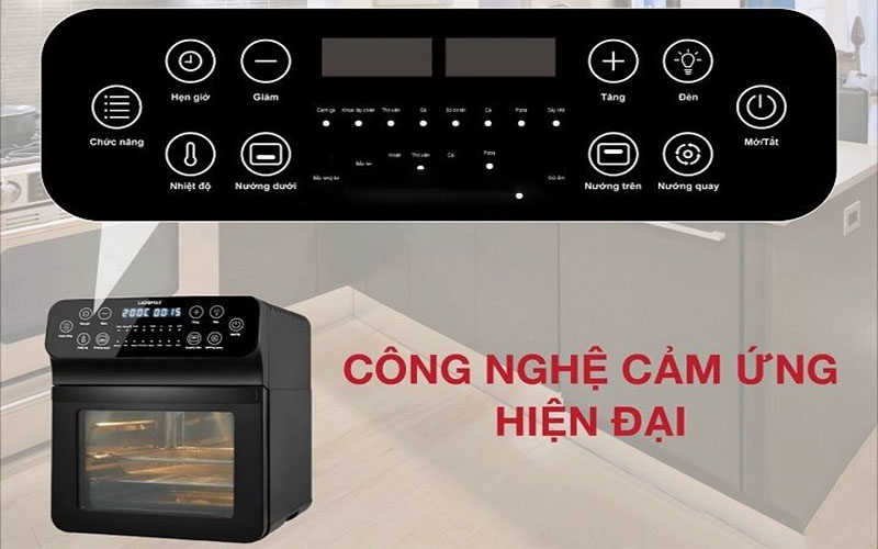 Nồi chiên không dầu Ladomax HA-555 - Hàng chính hãng