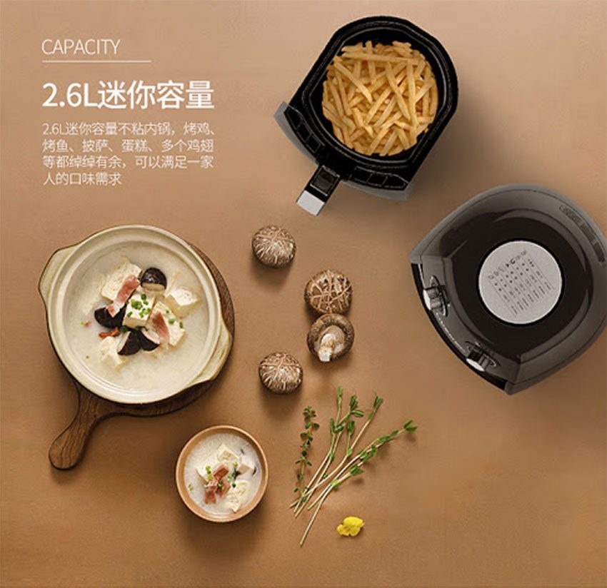 Chức năng của Nồi chiên không dầu Liven KZ-J2500 