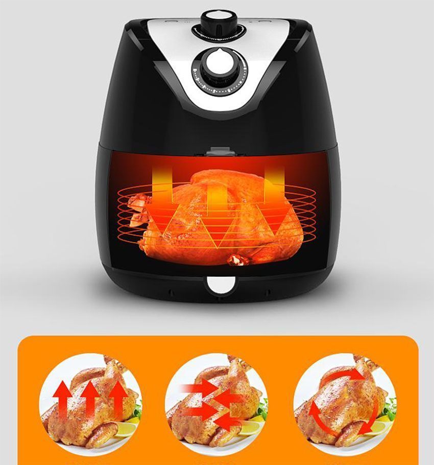 Nồi chiên không dầu Liven KZ-J3400 - Hàng chính hãng