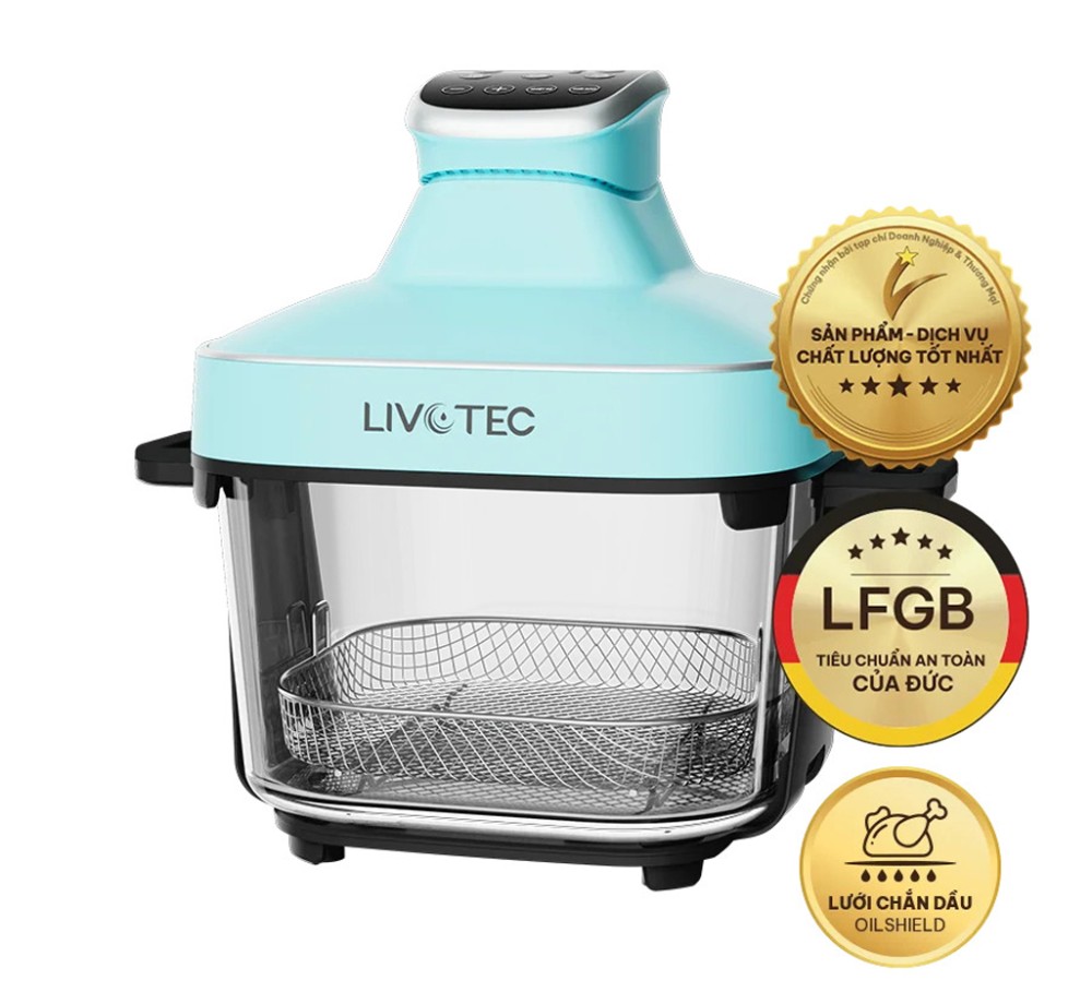 Nồi chiên không dầu Livotec LAF-860N - Hàng chính hãng