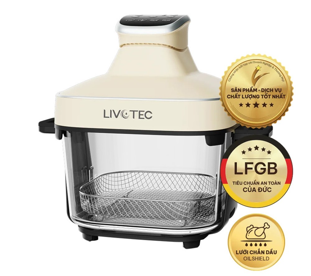 Nồi chiên không dầu Livotec LAF-860N - Hàng chính hãng