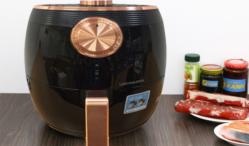 Nồi chiên không dầu Lock&Lock EJF176BLK - Hàng chính hãng