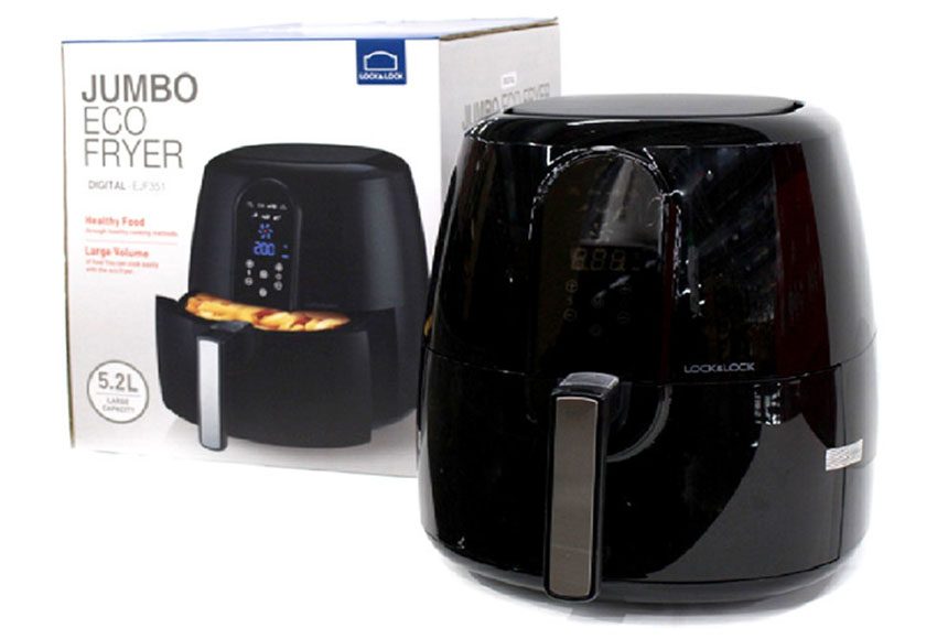 Nồi chiên không dầu Lock&Lock EJF351BLK