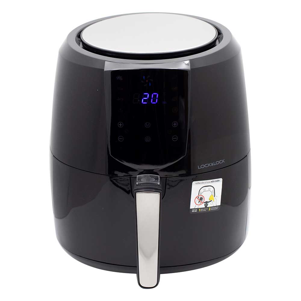 Nồi chiên không dầu Lock&Lock EJF357BLK - Hàng chính hãng