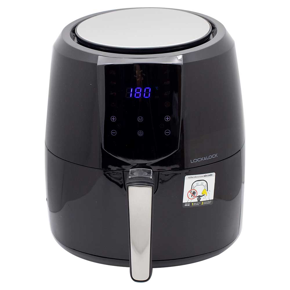 Nồi chiên không dầu Lock&Lock EJF357BLK - Hàng chính hãng