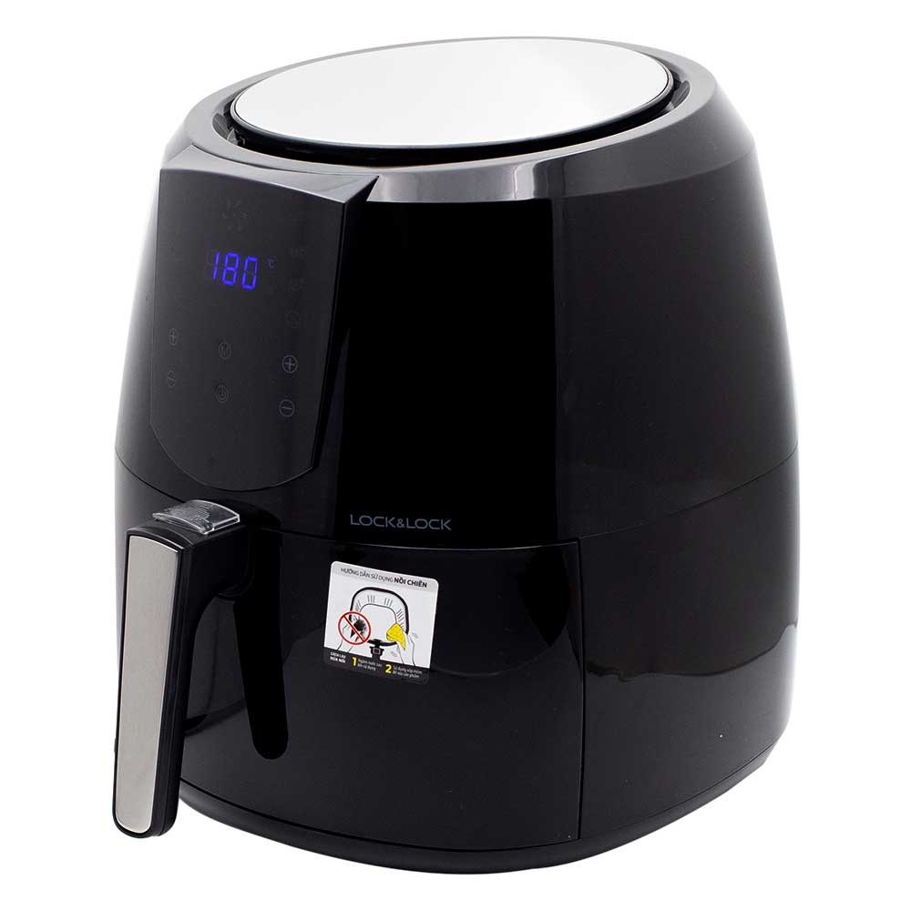 Nồi chiên không dầu Lock&Lock EJF357BLK - Hàng chính hãng
