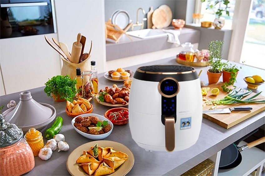 Nồi chiên không dầu Lock&Lock EJF376WHT (4L)  - Hàng chính hãng