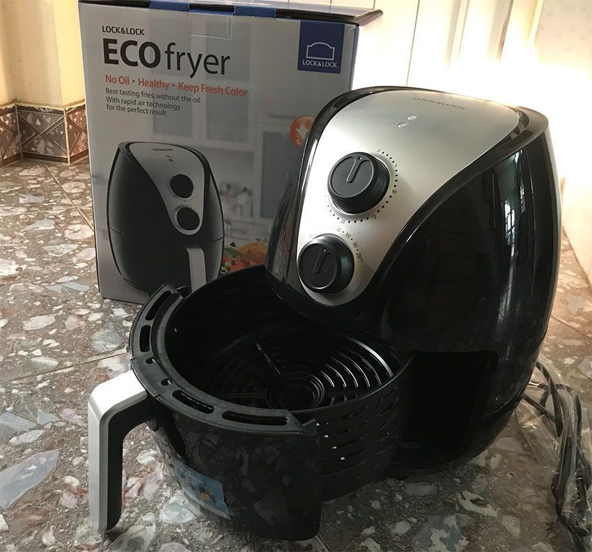 Nồi chiên không dầu Lock&Lock Eco Fryer EJF446 - Hàng chính hãng