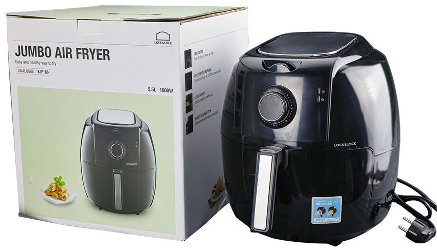 Nồi chiên không dầu Lock & Lock EJF-186 - Hàng chính hãng