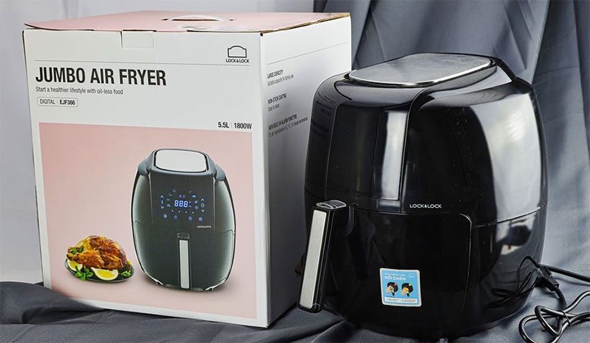 Nồi chiên không dầu Lock & Lock EJF 386 - Hàng chính hãng