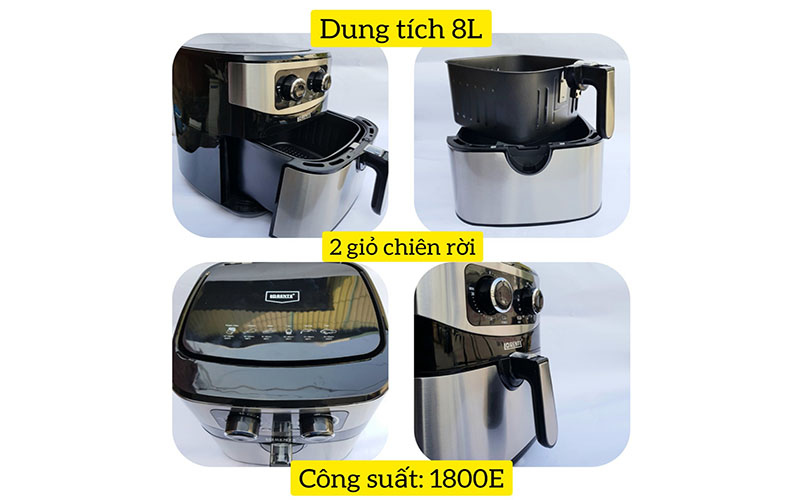 Nồi chiên không dầu Lorente LT-1619 - Hàng chính hãng