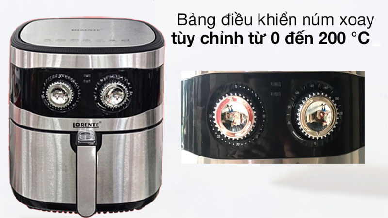 Nồi chiên không dầu Lorente LT-1850 - Hàng chính hãng