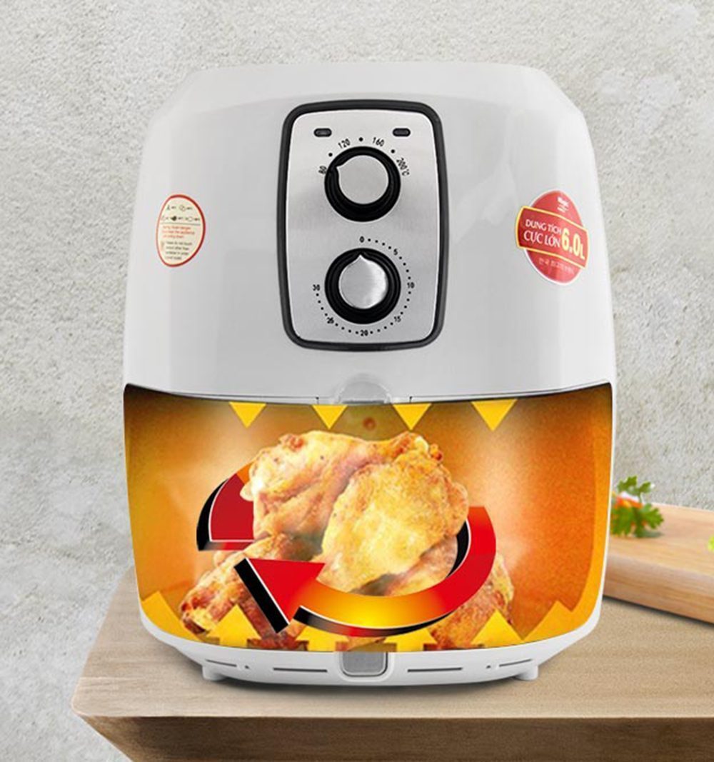 Nồi chiên không dầu 6 lít Magic Korea A-83 - Hàng chính hãng