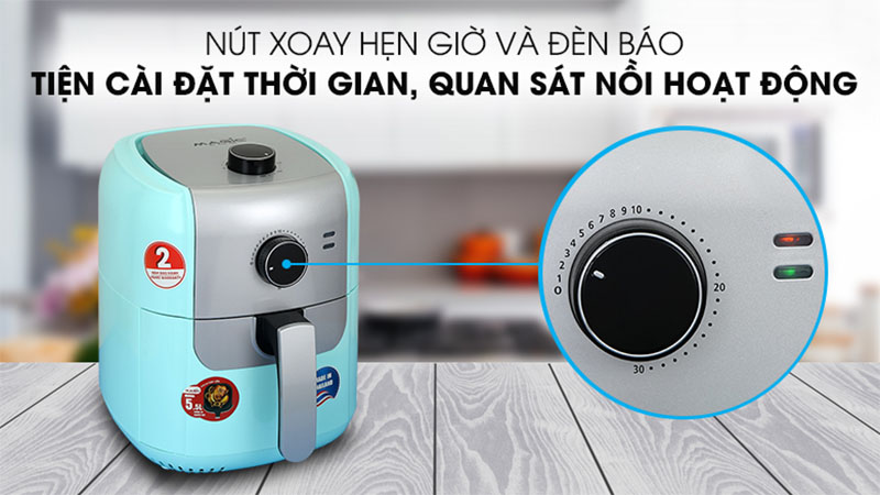 Nồi chiên không dầu Magic Eco AC-101 - Hàng chính hãng