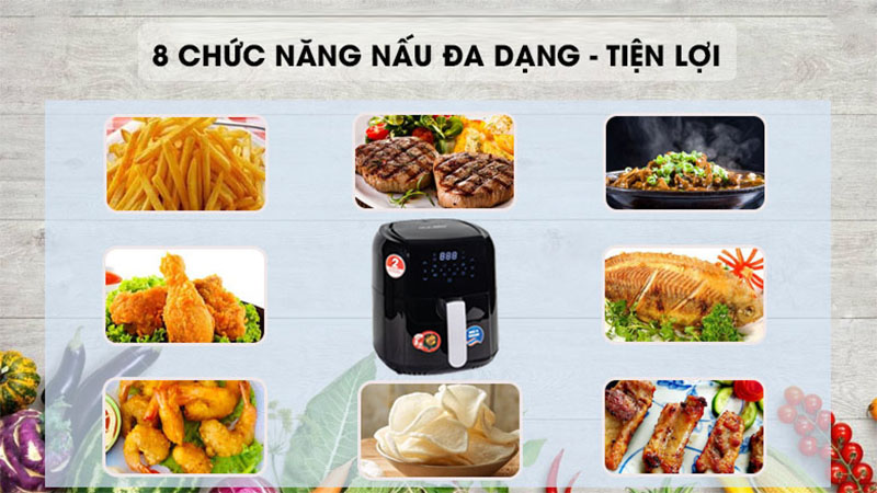 Nồi chiên không dầu Magic Eco AC-102 - Hàng chính hãng