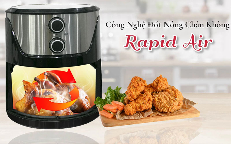 Nồi chiên không dầu Magic Eco AC-120 - Hàng chính hãng