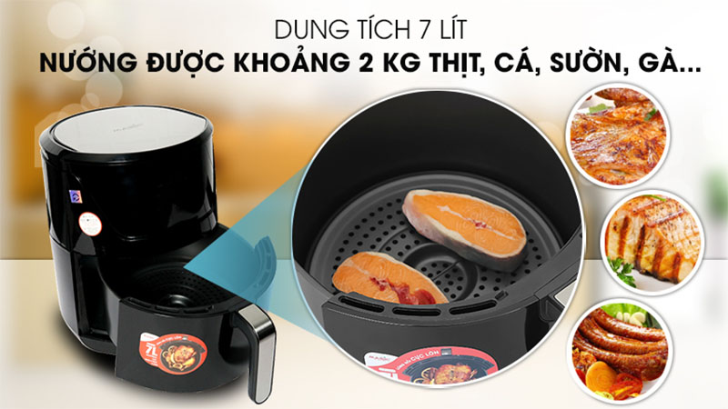 Nồi chiên không dầu Magic Eco AC-121 - Hàng chính hãng