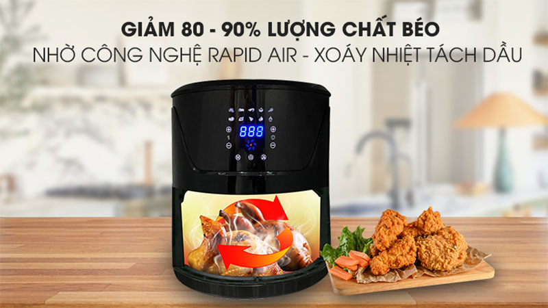 Nồi chiên không dầu Magic Eco AC-121 - Hàng chính hãng