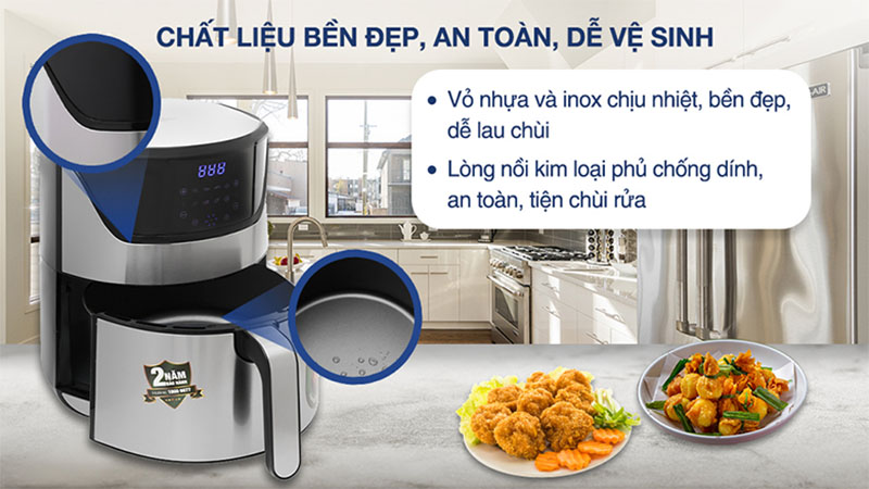 Nồi chiên không dầu Magic Eco AC-122 - Hàng chính hãng
