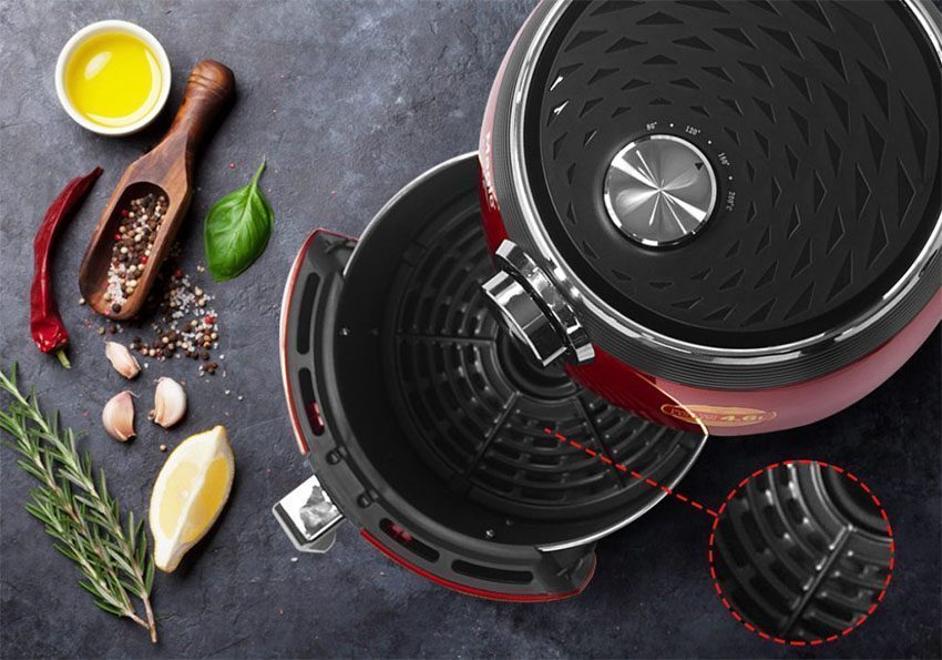 Chất liệu của Nồi chiên không dầu Magic Korea A-802