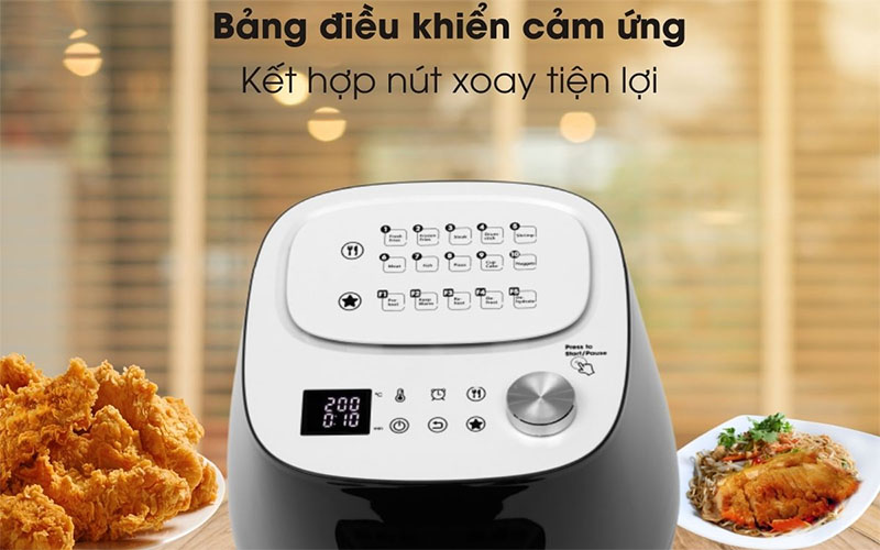Nồi chiên không dầu Malloca MAF-09B - Hàng chính hãng