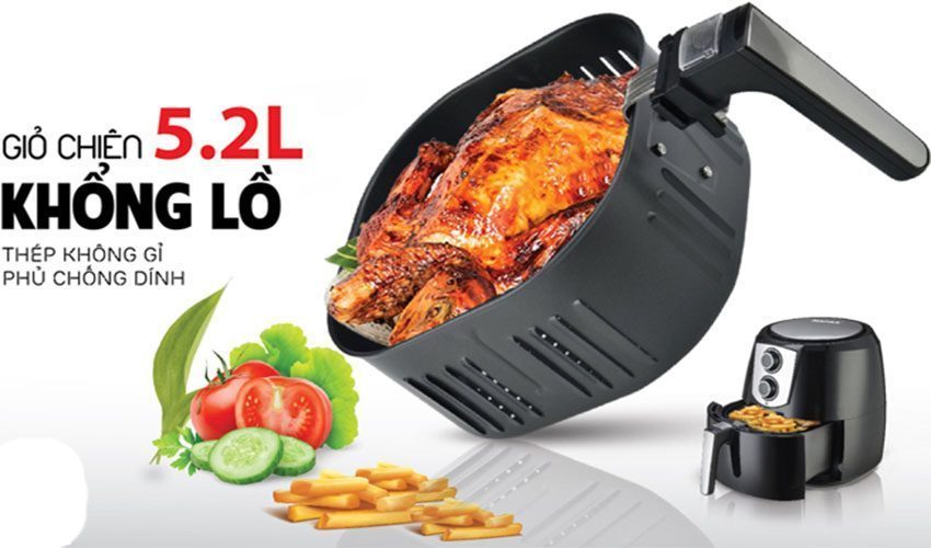 Nồi chiên không dầu Matika MTK-9152 - Hàng chính hãng