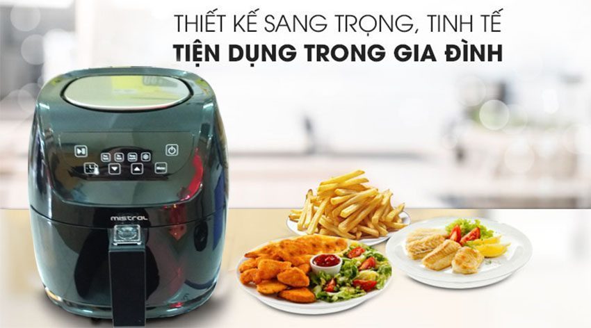 Nồi chiên không dầu Mistral MAF480D - Hàng chính hãng