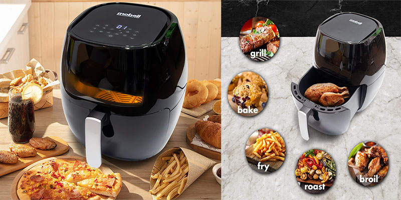 Nồi chiên không dầu Mobell PW-706A - Hàng chính hãng