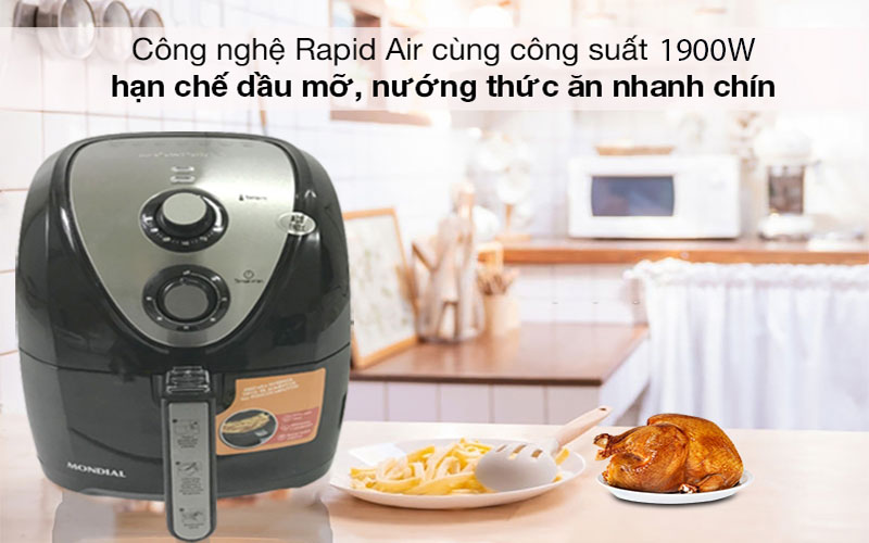 Công suất của Nồi chiên không dầu Mondial AF-50-BI