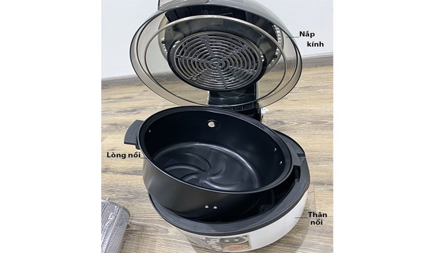 Nồi chiên không dầu Nagakawa NAG3302 - Hàng chính hãng