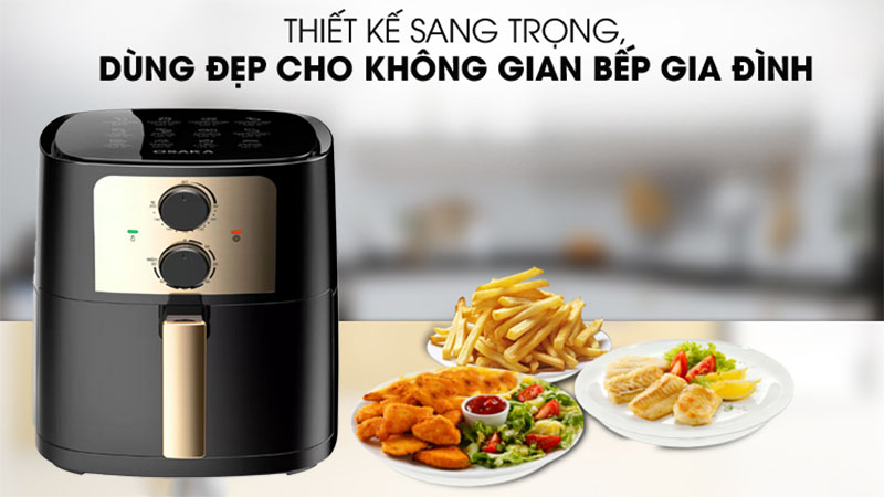 Thiết kế của Nồi chiên không dầu Osaka AF-07L
