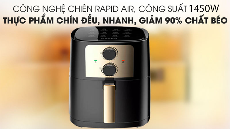 Công nghệ của Nồi chiên không dầu Osaka AF-07L