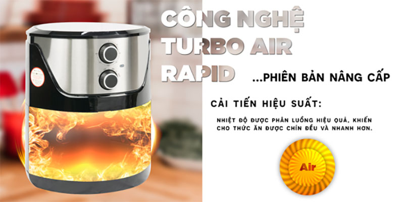 Nồi chiên không dầu Perfect PF-335 - Hàng chính hãng