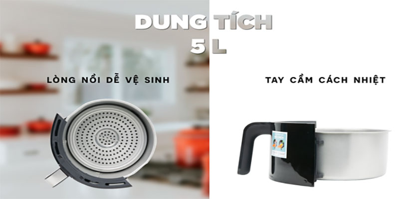 Nồi chiên không dầu Perfect PF-335 - Hàng chính hãng