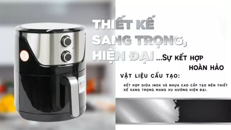 Thiết kế của Nồi chiên không dầu Perfect PF-625