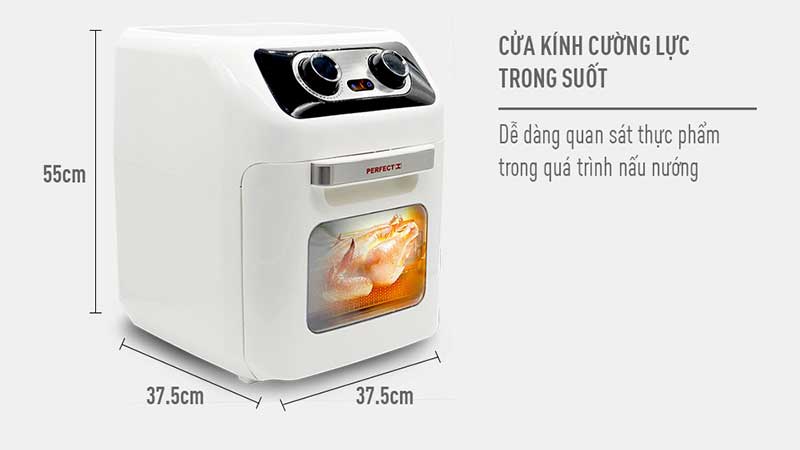 Nồi chiên không dầu Perfect PF-912 - Hàng chính hãng