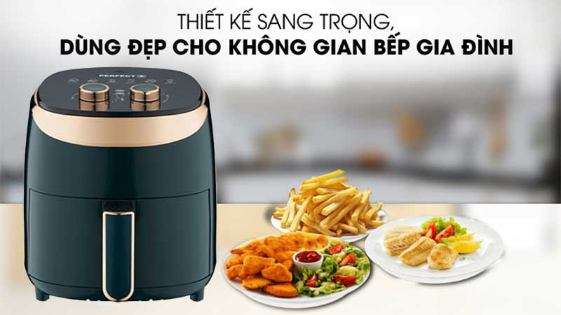 Thiết kế của Nồi chiên không dầu Perfect PF-G03
