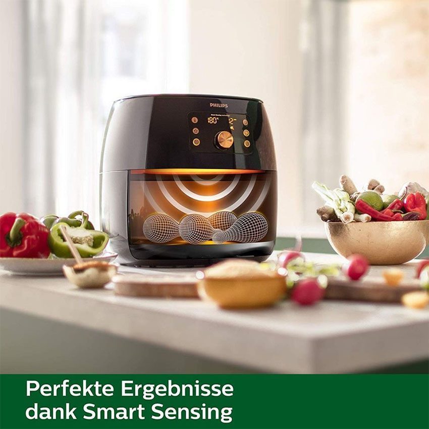 Nồi chiên không dầu Philips Airfasher HD9860/91 XXL - Hàng nhập khẩu