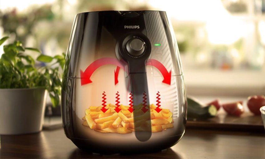 Nồi chiên không dầu Philips HD9218 - Hàng chính hãng