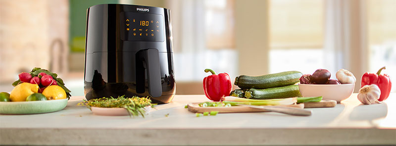 Nồi chiên không dầu Philips HD9252/90 - Hàng chính hãng