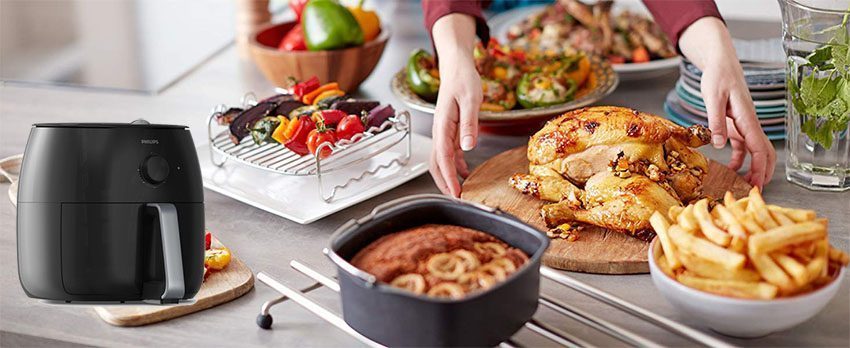 Nồi chiên không dầu Philips HD9630-XXL  - Hàng chính hãng