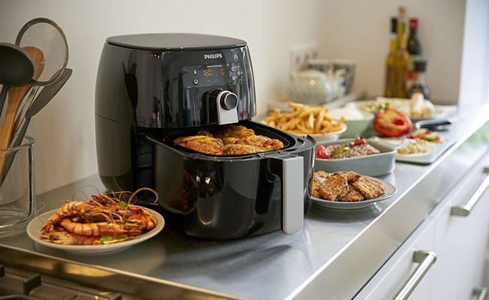 Nồi chiên không dầu Philips HD9643 - Hàng chính hãng