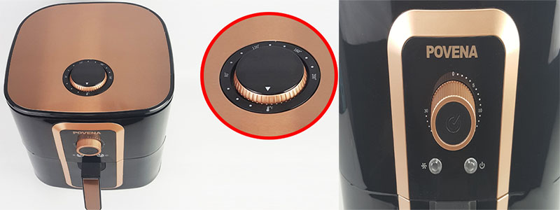 Nồi chiên không dầu Povena PVN-6519 - Hàng chính hãng