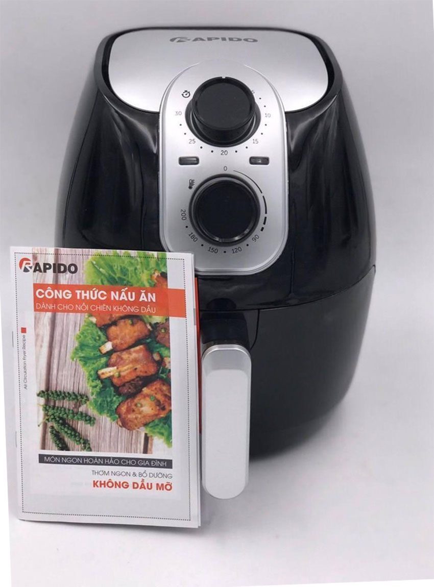 Nồi chiên không dầu Rapido RAF-4.0M2 - Hàng chính hãng