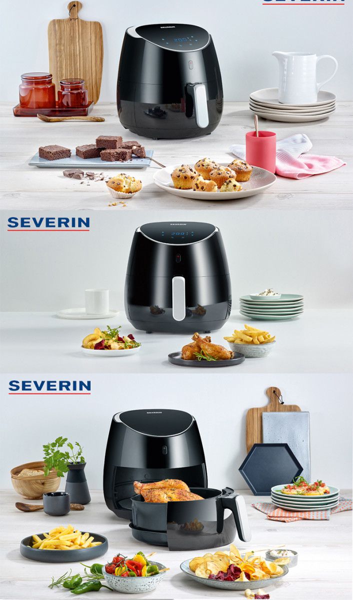 Nồi chiên không dầu Severin FR 2445 - Hàng chính hãng